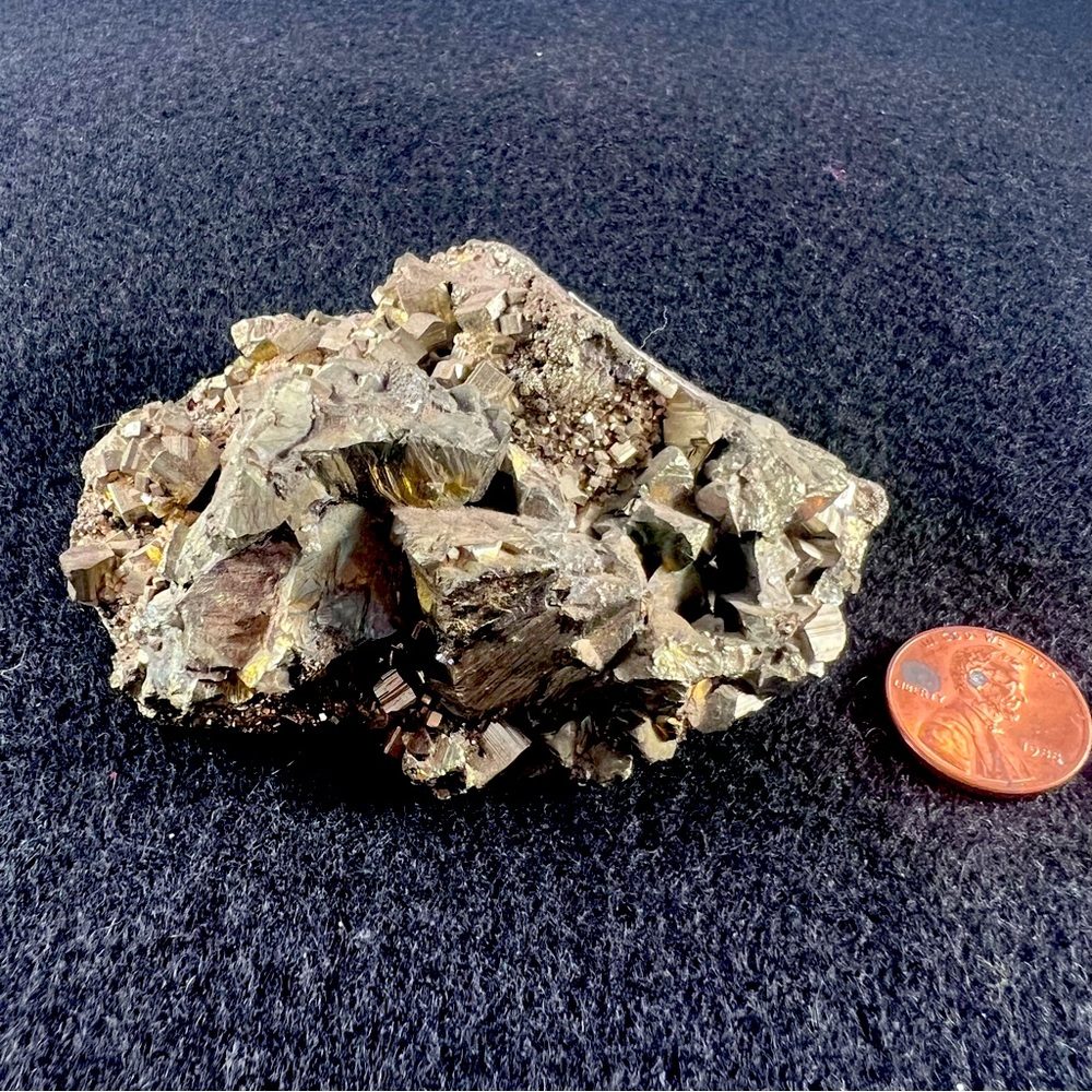 Pyrite crystal